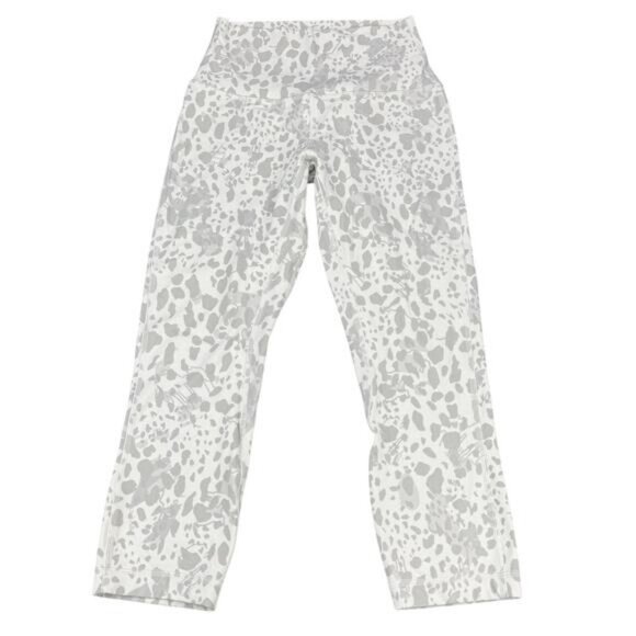 LULULEMON Align High-Rise Crop 21" Size 4 Cheetah Camo Antique White Multi - Picture 4 of 8
